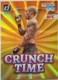 Charles Oliveira 2023 Panini Donruss UFC Crunch Time #7 Orange Laser