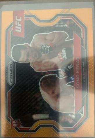 Song Kenan 2021 Panini Prizm UFC Base #167 Orange