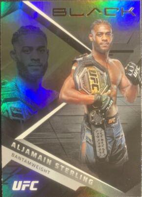 Aljamain Sterling 2022 Panini Chronicles UFC Base Black #216 Bronze
