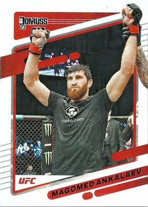 Magomed Ankalaev 2022 Panini Donruss UFC Base #44 Blue