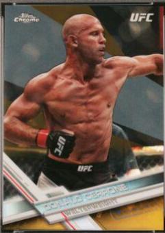 Donald Cerrone 2017 Topps Chrome UFC Base #37 Gold