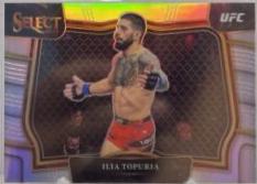 Ilia Topuria 2023 Panini Select UFC Octagonside #250 Red Blue Base