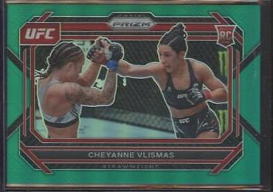 Cheyanne Vlismas 2023 Panini Prizm UFC Base #98 Teal
