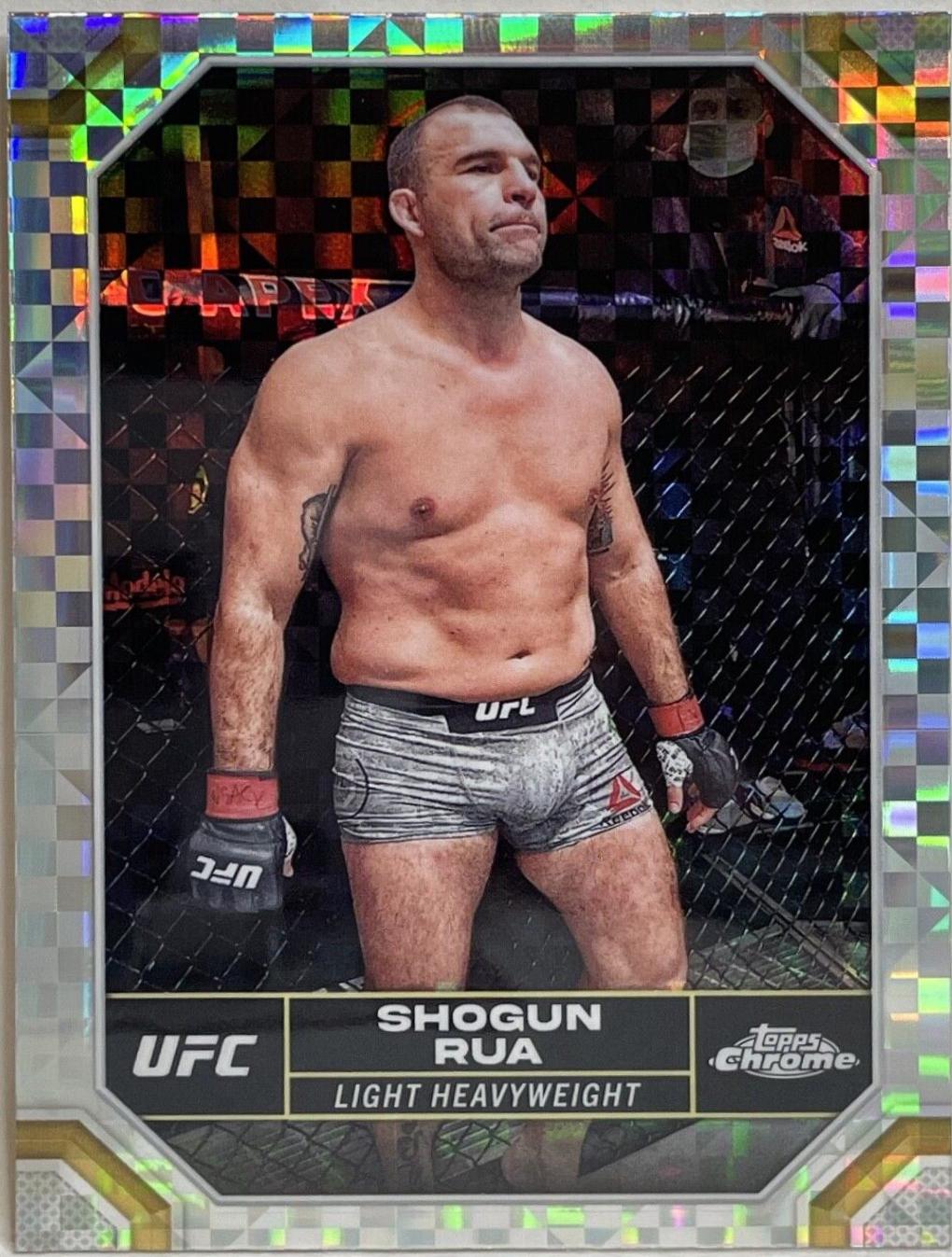 Mauricio Rua 2024 Topps Chrome UFC Base #130 X-Fractor