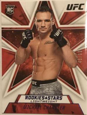 Michael Chandler 2021 Panini Chronicles UFC Base Rookies and Stars #83 Blue