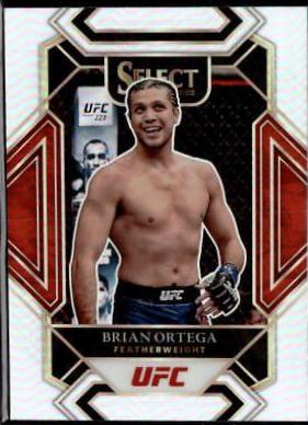 Brian Ortega 2022 Panini Select UFC Mezzanine #348 Black