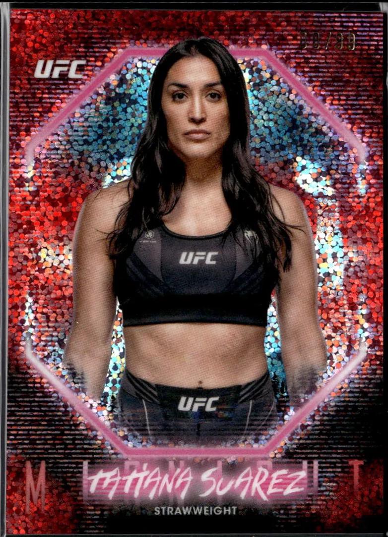 Tatiana Suarez 2025 Topps Midnight UFC Base #77 Twilight