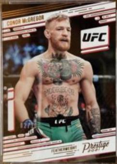 Conor McGregor 2021 Panini Chronicles UFC Base Prestige #73 Gold