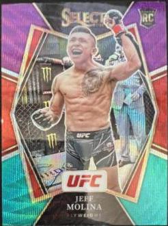 Jeff Molina 2022 Panini Select UFC Premier Level #149 Tri Color