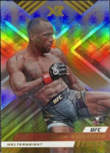 Leon Edwards 2023 Panini Chronicles UFC Base XR #291 Bronze