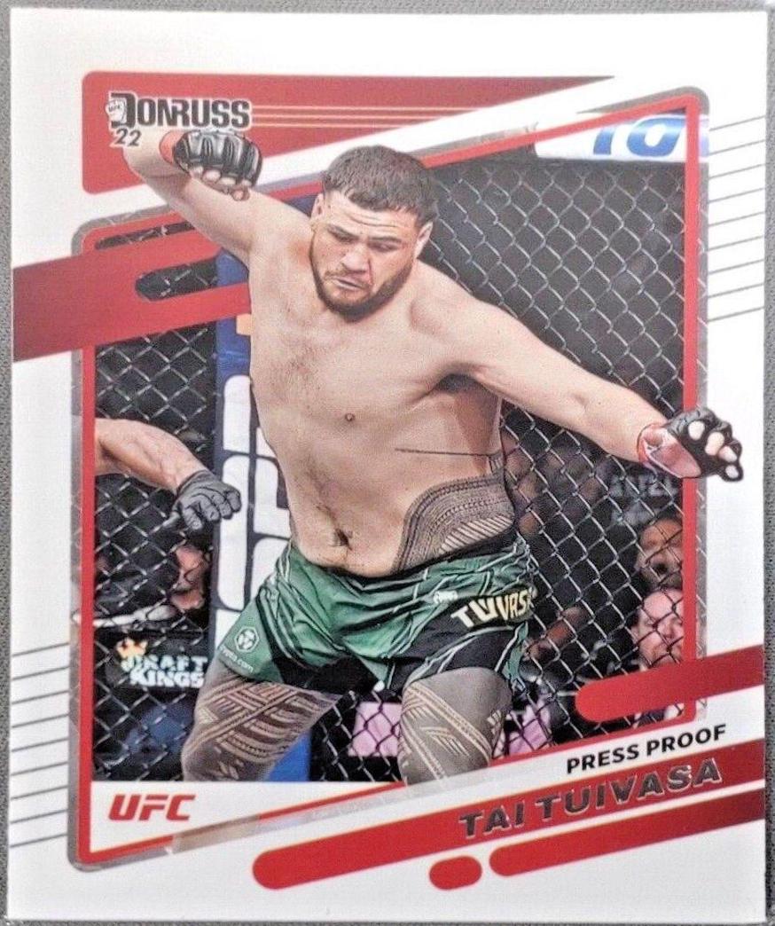 Tai Tuivasa 2022 Panini Donruss UFC Base #200 Silver