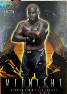 Derrick Lewis 2024 Topps Midnight UFC Base #21 Dusk