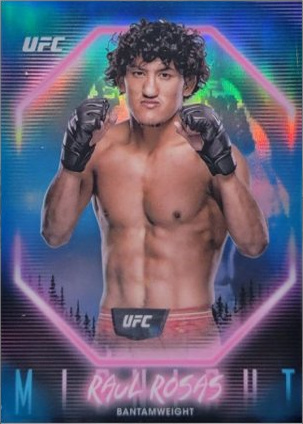 Raul Rosas 2025 Topps Midnight UFC Base #14 Zodiac