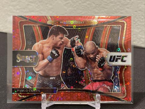 Paulo Costa 2021 Panini Select UFC Premier Level #184 Red Disco