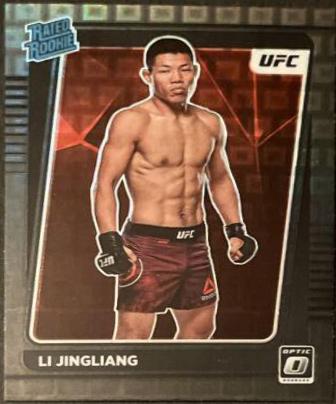 Li Jingliang 2022 Panini Donruss Optic UFC Base #113 Black Pandora