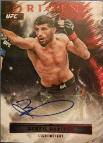Beneil Dariush 2023 Panini Chronicles UFC Origins Autographs #39 Red
