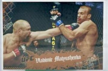 Vladimir Matyushenko 2010 Topps UFC Main Event Base #70 Bronze