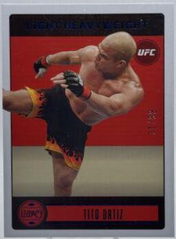 Tito Ortiz 2023 Panini Chronicles UFC Base Legacy Premium Edition #343 Gold Vinyl