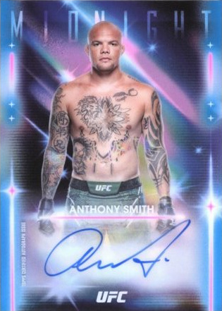 Anthony Smith 2025 Topps Midnight UFC Glimmer Graphs #GRG-AS Moon Beam