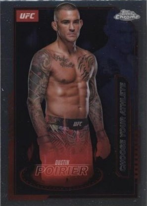 Dustin Poirier 2025 Topps Chrome UFC Mission Control #MCL-1 Superfractor