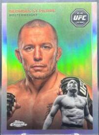 Georges St-Pierre 2024 Topps Chrome UFC 1954 Topps #FFT-1 Refractor