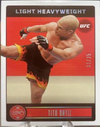 Tito Ortiz 2023 Panini Chronicles UFC Base Legacy #150 Silver