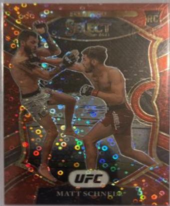 Matt Schnell 2021 Panini Select UFC Concourse #85 Red Disco