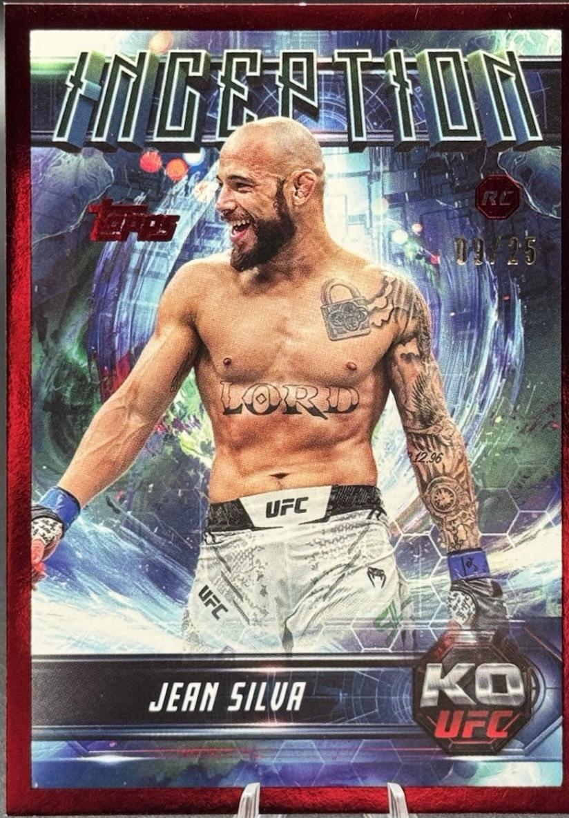Jean Silva 2025 Topps Knockout UFC Inception #IN-82 Red