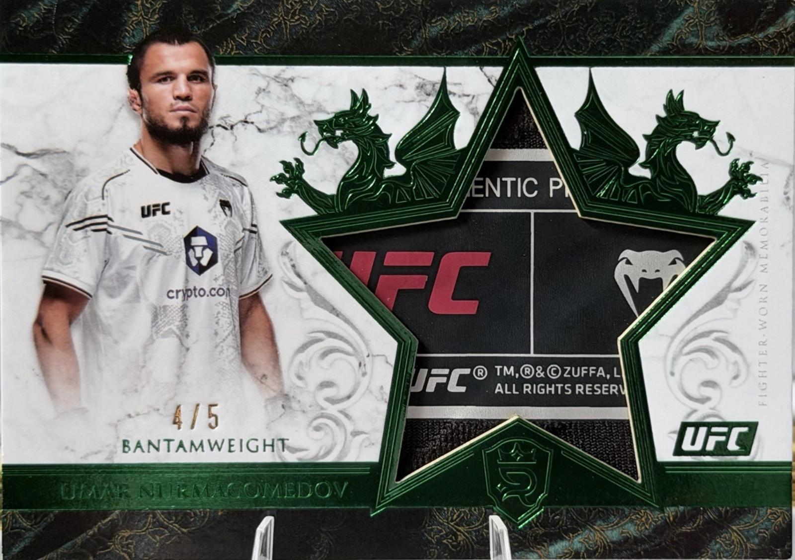 Umar Nurmagomedov 2025 Topps Royalty UFC Star Relics #SR-UN Green