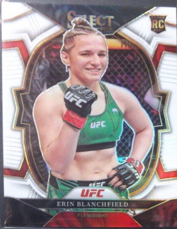 Erin Blanchfield 2023 Panini Select UFC Concourse #14 White