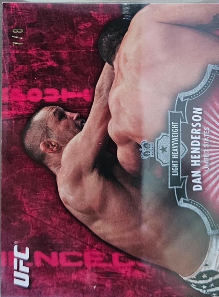 Dan Henderson 2012 Topps UFC Bloodlines Base #130 Red