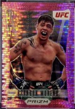 Brandon Moreno 2022 Panini Prizm UFC Prizm Flashback #4 Pink Pulsar