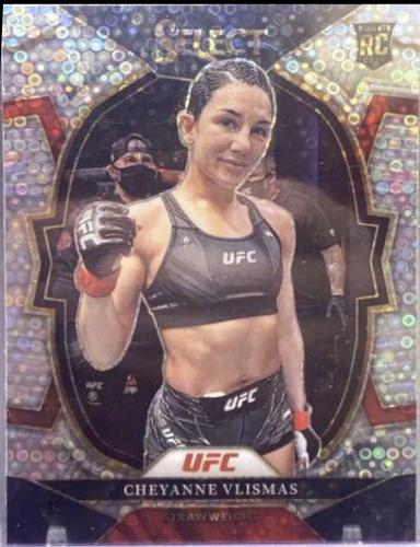 Cheyanne Vlismas 2023 Panini Select UFC Concourse #80 Disco
