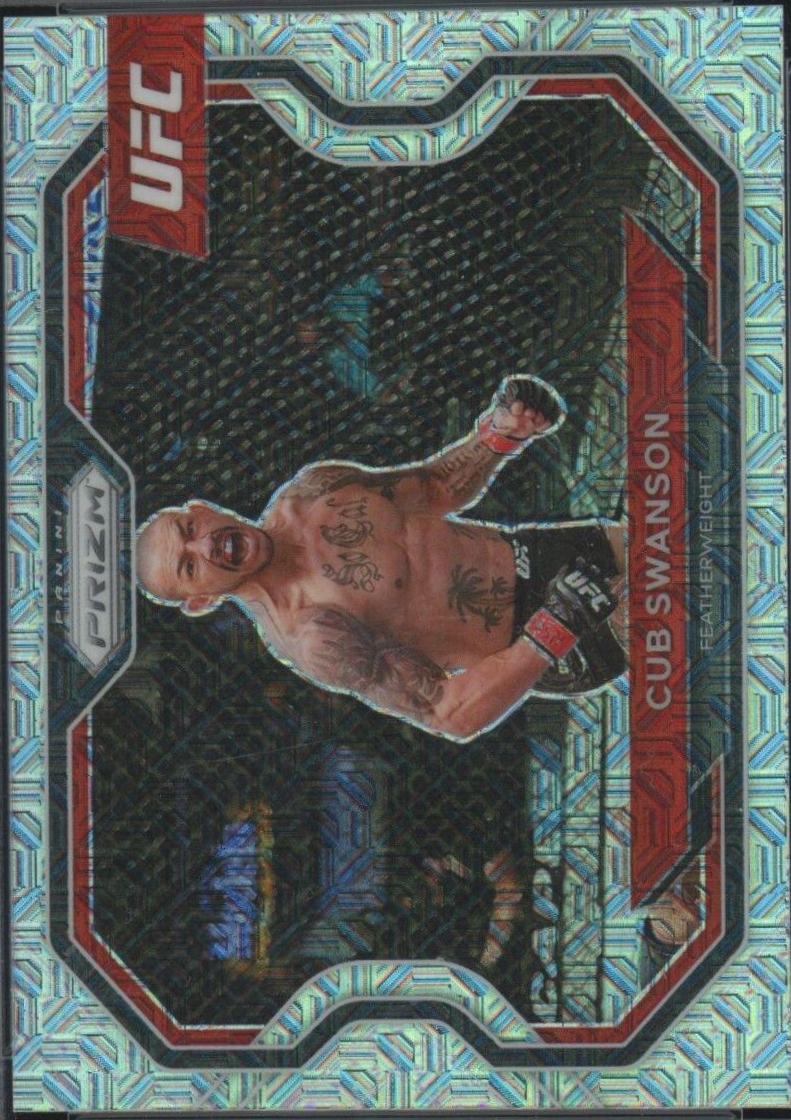 Cub Swanson 2021 Panini Prizm UFC Base #136 Mojo