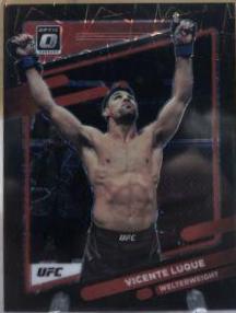 Vicente Luque 2022 Panini Donruss Optic UFC Base #92 Black Velocity