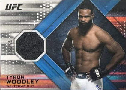 Tyron Woodley 2019 Topps UFC Knockout Knockout Relics #KR-TW Red