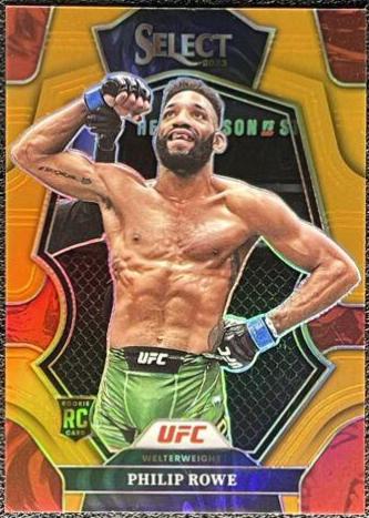 Philip Rowe 2023 Panini Select UFC Premier Level #159 Orange