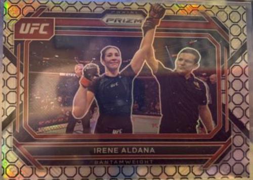 Irene Aldana 2023 Panini Prizm UFC Base #72 Octagon