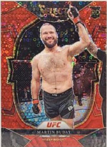 Martin Buday 2023 Panini Select UFC Concourse #89 Red Disco