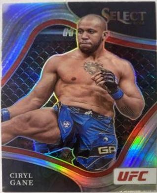 Ciryl Gane 2022 Panini Select UFC Octagonside #231 Silver