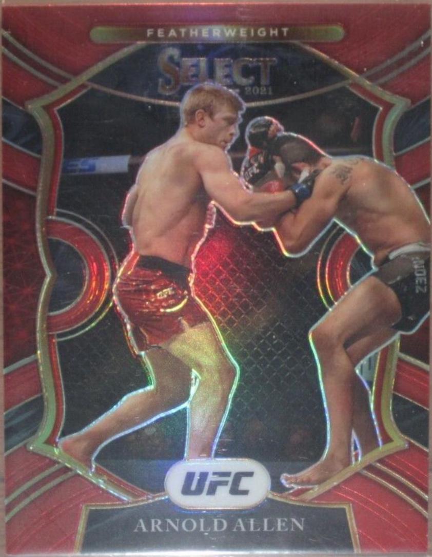 Arnold Allen 2021 Panini Select UFC Concourse #76 Red