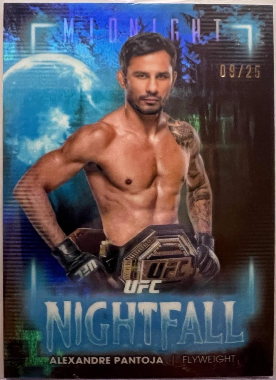 Alexandre Pantoja 2025 Topps Midnight UFC Nightfall #NF-9 Moonrise