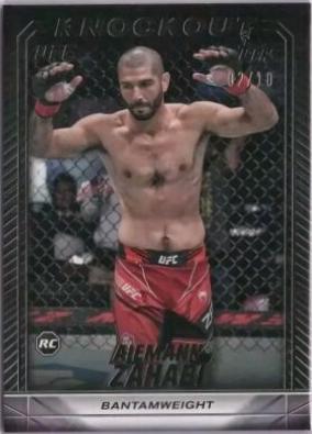 Aiemann Zahabi 2024 Topps Knockout UFC Base #39 Black