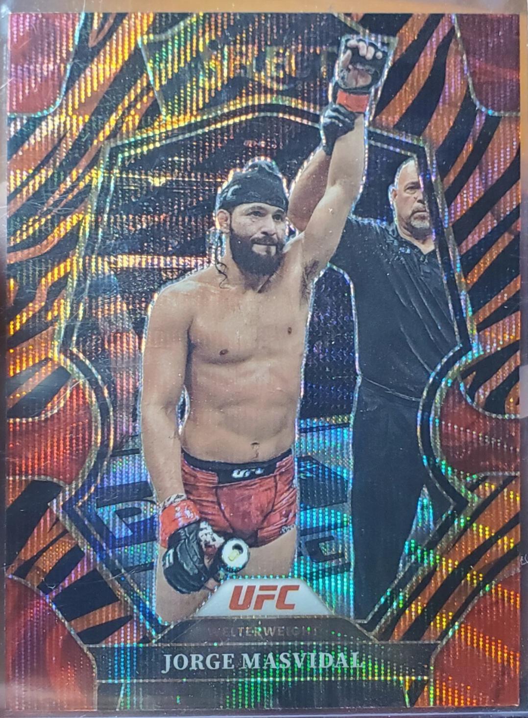 Jorge Masvidal 2023 Panini Select UFC Premier Level #164 Tiger