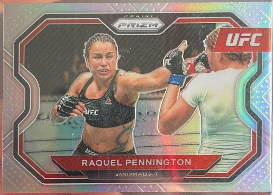 Raquel Pennington 2021 Panini Prizm UFC Base #185 Silver