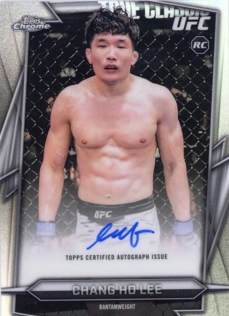 Chang Ho Lee 2026 Topps Chrome UFC Base Autographs #BAV-CE Refractor