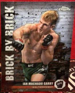 Ian Machado Garry 2024 Topps Chrome UFC Brick by Brick #BYB-7 Refractor