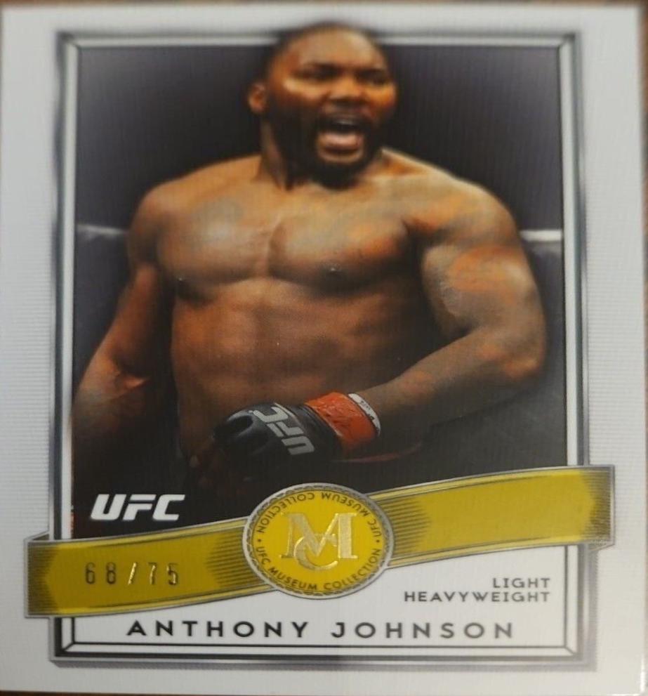 Anthony Johnson 2016 Topps UFC Museum Collection Base #15 Gold