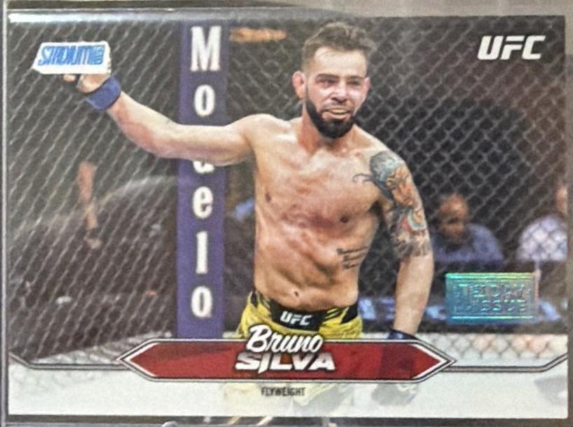 Bruno Silva 2025 Topps Stadium Club UFC Base #130 First Day Issue