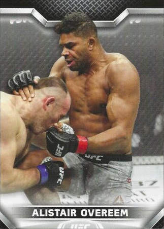 Alistair Overeem 2020 Topps UFC Knockout Base #30 Red